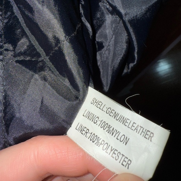 Serge Platini Suede Bomber Jacket - Picture 6 of 6